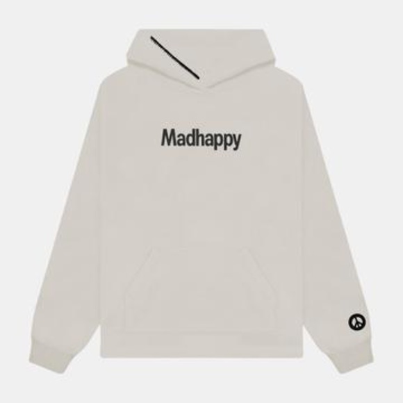Madhappy Tops - Madhappy Classics Universal Hoodie in Cement